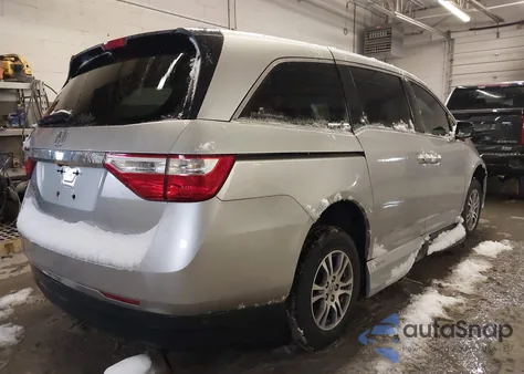 2011 Honda Odyssey Exl из США, поврежденный, VIN 5FNRL5H67BB076906